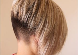 Faded Bob Haircut Fade Nape Inverted Bob Maybe In the Hottest Weather