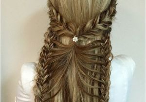 Fancy but Easy Hairstyles 50 Half Up Half Down Hairstyles for Everyday and Party Looks