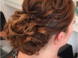 Fancy Hairstyles for Curly Hair 40 Most Delightful Prom Updos for Long Hair In 2018