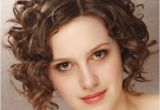 Fancy Hairstyles for Short Curly Hair Short Curly formal Hairstyle Brunette Hair Color