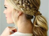 Fancy Side Braid Hairstyles 25 Easy Ponytail Hairstyles to Try This Summer Tips for