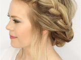 Fancy Side Braid Hairstyles Fancy French Braid Updo