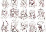 Fantasy Hairstyles Drawing 200 Best Anime Hair Images