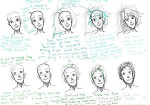 Fantasy Hairstyles Drawing How I Draw Hair by Fawnwatcherviantart On Deviantart