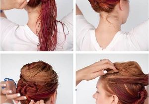 Fast and Easy Hairstyles for Wet Hair Quick Hairstyle for Wet Hair Alldaychic