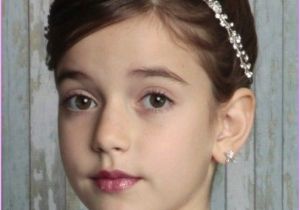 First Communion Hairstyles for Short Hair First Munion Hairstyle Hairstyle Ideas