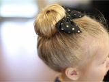 Flower Girl Bun Hairstyles 3 Easy Back to School Hairstyles for toddlers sock Bun [video