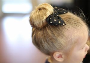 Flower Girl Bun Hairstyles 3 Easy Back to School Hairstyles for toddlers sock Bun [video