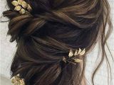 Flower Girl Bun Hairstyles Beauty and the Beast Hair Piece Belle Hair Accessories Golden Leaf