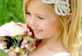 Flower Girl Hairstyles with Headband Flower Girl Headband Rhinestone Headband forehead Headband Gatsby