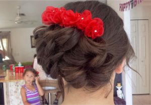 Flower Girl Long Hairstyles Wedding Hair for Flower Girl Luxury Flower Girl Hair Brown Hair