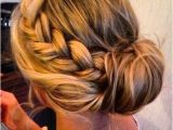 Formal Hairstyles Brisbane Braids Braided Side Bun Hairstyle for Women with Thi… Hair