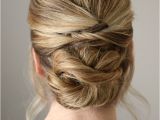 Formal Hairstyles Bun Braid Wrapped Bun Updo