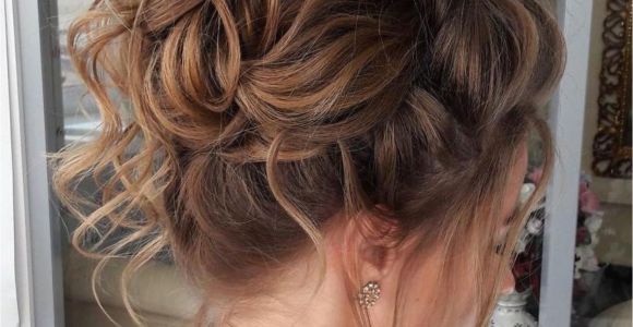 Formal Hairstyles Curly Updo 40 Creative Updos for Curly Hair Mane & Tail Pinterest