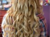 Formal Hairstyles Down and Curly Curly Hairstyles for Prom Half Up Half Down Twist 2018