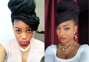 Formal Hairstyles for Box Braids Box Braids Bun Hairstyles You Will Swear with