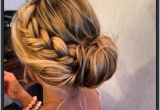 Formal Hairstyles Loose Bun 15 Braided Bun Updos Ideas Cosmetology