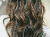 Formal Hairstyles Loose Curls Loose Curls and Waterfall Braid Love Hair In 2018