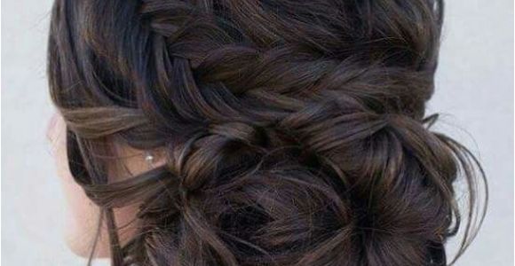 Formal Hairstyles Messy Bun Plait & Messy Bun Hair