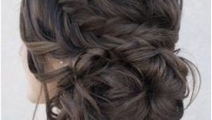 Formal Hairstyles Messy Bun with Braid 296 Best Hair Images