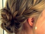 Formal Hairstyles Messy Bun with Braid Messy Bun with Braid Google Search Makeup and Hair