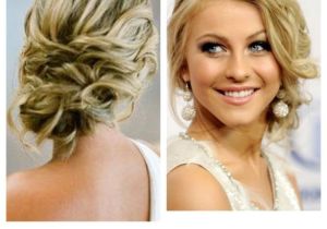 Formal Hairstyles Over One Shoulder Messy Loose Updo Hair Updo S