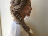 Formal Hairstyles Side Braid soft Sweet Braid to the Side