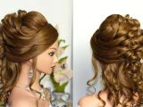 Formal Hairstyles with Braids and Curls Hairstyles for Really Curly Hair Lovely Bridesmaid Hairstyles for