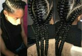 Four Braid Hairstyle 3 Feed In Cornrows I Like