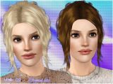 Free Sims 3 Hairstyles Easy Download Sims 3 Hair Bun