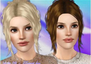 Free Sims 3 Hairstyles Easy Download Sims 3 Hair Bun