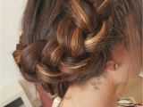 French Braid Hairstyles with Extensions Halo Braid Creatative Hair Extensions Pinterest