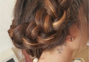 French Braid Hairstyles with Extensions Halo Braid Creatative Hair Extensions Pinterest