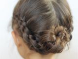 French Braid with Bun Hairstyles 16 toddler Hair Styles to Mix Up the Pony Tail and Simple Braids