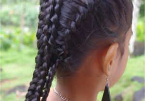 French Braid with Weave Hairstyles Braids & Hairstyles for Super Long Hair Micronesian Girl