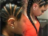 French Braid with Weave Hairstyles Two Braids Hairstyles