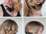 French Plait Hairstyles for Weddings Valentino Gown