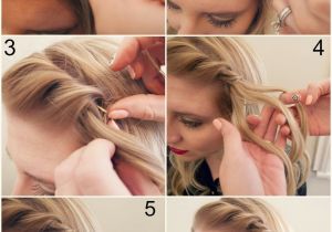 Front Braid Hairstyles Step by Step Front Side Twist Hairstyle Step by
