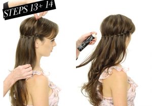 Front Braid Hairstyles Step by Step Wedding Hair How to