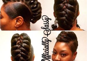 Gator Braid Hairstyle 17 Best Ideas About Black Hair Mohawk On Pinterest