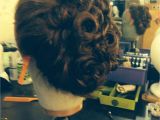 Gibson Girl Hairstyle Curly Gibson Girl Updo theatre Stage Makeup and Hair