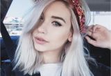 Girl Bandana Hairstyles Cute Blunt Lob H•a•i•r Pinterest