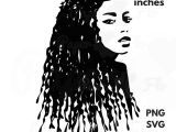 Girl Hairstyles Art Dreadlocks Svg Clip Art Locs Svg Files African American Art Black