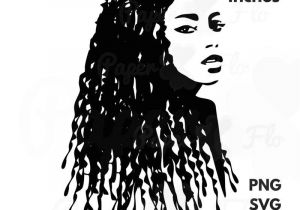 Girl Hairstyles Art Dreadlocks Svg Clip Art Locs Svg Files African American Art Black