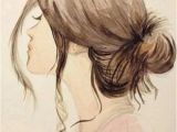 Girl Hairstyles Art Gallery for Girl Tumblr Hair Drawing Aes Artsy