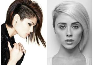 Girl Hairstyles Half Shaved Shaved Side asymmetrical Bob the One On the Right Love Im Gonna