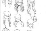 Girl Hairstyles Manga Draw Realistic Hair Drawing Ideas