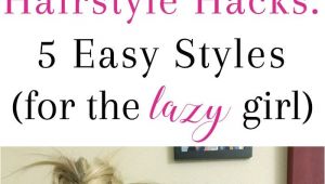 Girl Nerd Hairstyles Hairstyle Hacks 5 Easy Styles Braids Pinterest