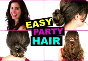 Going Out Easy Hairstyles Easy & Quick Party Hairstyles Great for Going Out