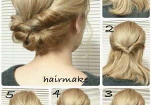 Good Hairstyles Easy to Do Easy Updos for Medium Hair to Do Yourself Cute Easy Fast Hairstyles